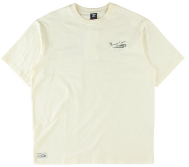 [엄브로] 웨이파인더 가먼트다잉 반팔티 UQ121CRS11 CRM0