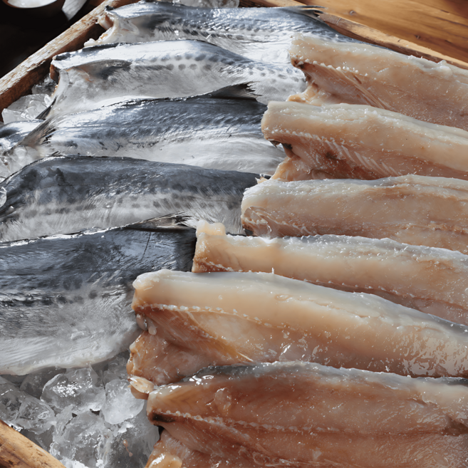 어부수산 남해안 손질 등푸른 삼치 팔뚝삼치 20팩 1.6kg 내장제거 세척 냉동 진공포장