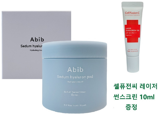 아비브 수분초 히알루론 패드 하이드레이팅 터치 75매, 1개