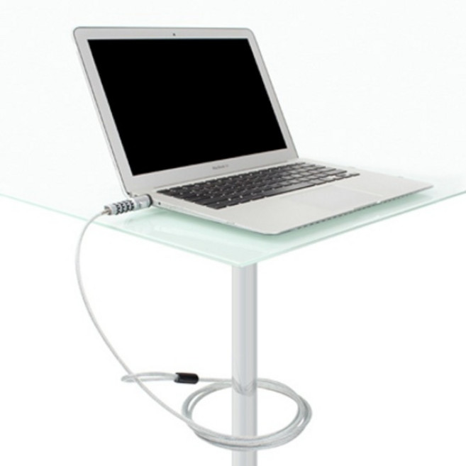 (강원전자) 다이얼형 잠금장치 NM-SLL04 (USB포트락/와이어) 노트북 도난방지, 1개