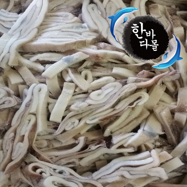 한바다몰 인도양 오징어채 4kg 오징어 볶음 오징어 무찜 튀김, 1개, 인도양오징어채4kg