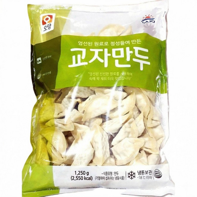사조오양 교자만두 1.25KG 1개