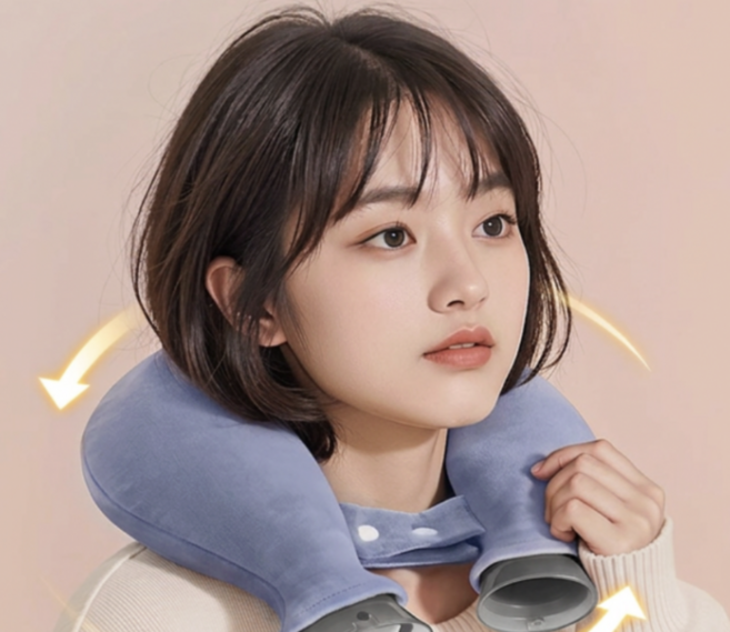 보온목베개 발열보온주머니 넥워머 넥워머 목보호 목따뜻한 목따뜻한 찜질 보온주머니 발따뜻한 손따뜻한, 핑크, 1개