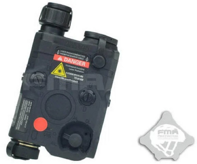 FMA 升級版 AN／PEQ-15 PEQ15 LED槍燈 紅雷射（TB0066）含老鼠尾, LED燈+購2顆CR123A, 1個