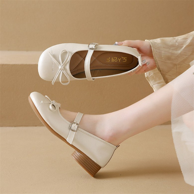 Zoovit 여성 로퍼 슈즈 패션 통굽 플랫폼 단화