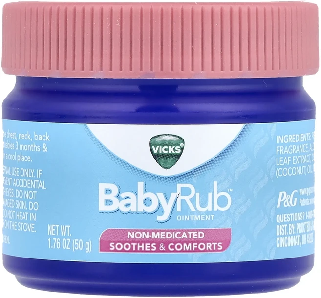 Vicks Baby Rub™ 연고 3개월 이상 50g(1.76oz) - 쿠팡