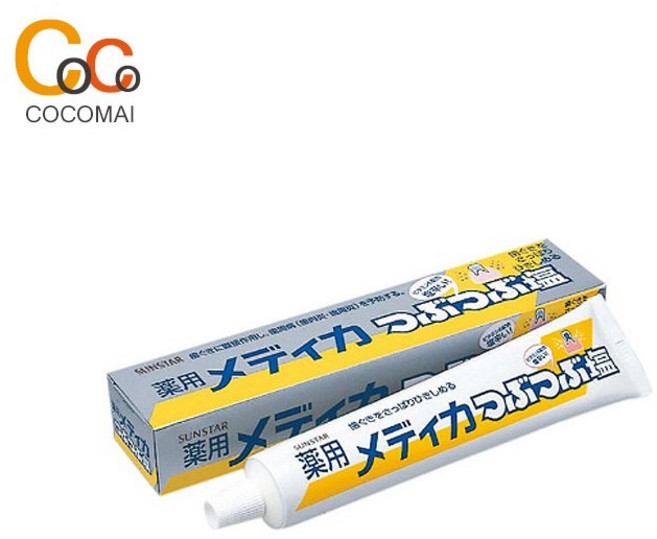 썬스타 일본 소금치약 메디카 츠부츠부 대용량, 10개