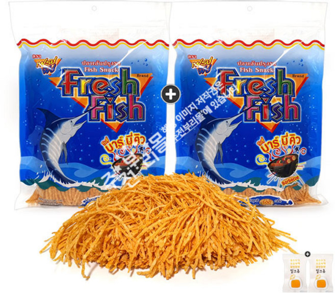 피쉬스낵(오리지날 500g) x 2봉+밀크츄 2개 세트, 1000g, 1세트