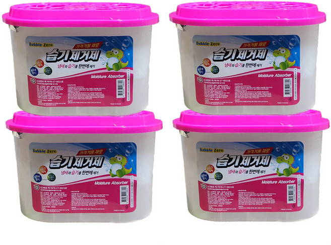 찐스토어 습기제거제 제습제 260g, 4개