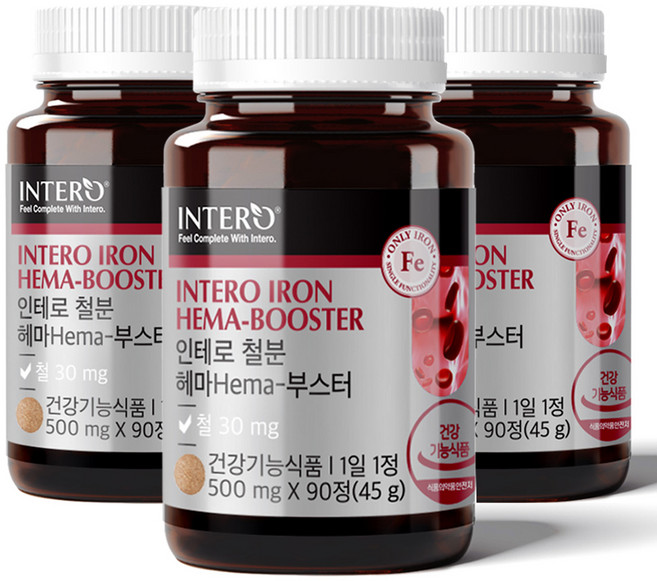 인테로 철분 임산부 비헴철 + 사은품 증정, 270정, 1세트