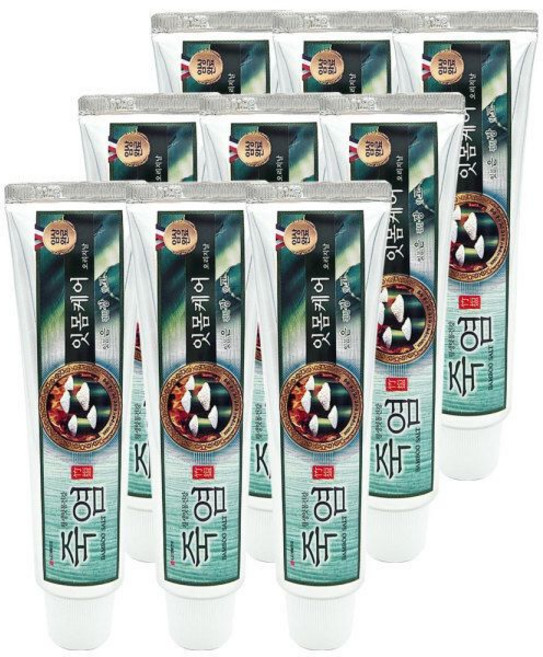 LG생활건강 은강고 죽염치약 100gX9개 / 잇몸질환, 100g
