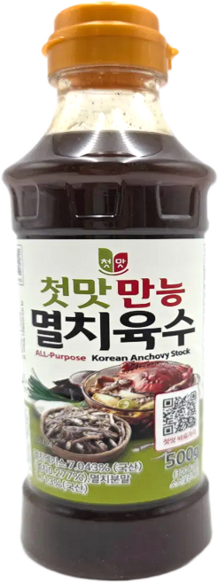 첫맛 만능 멸치육수, 500g, 1개