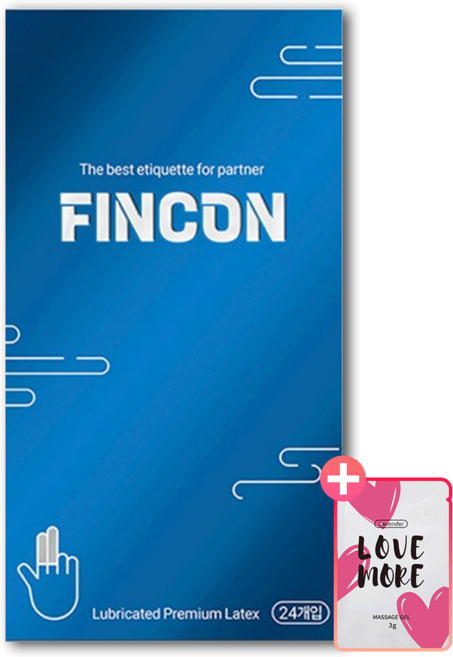 핑콘 손가락 핑거코트 M L + 라벤더 마사지 젤, 1세트, 24개입