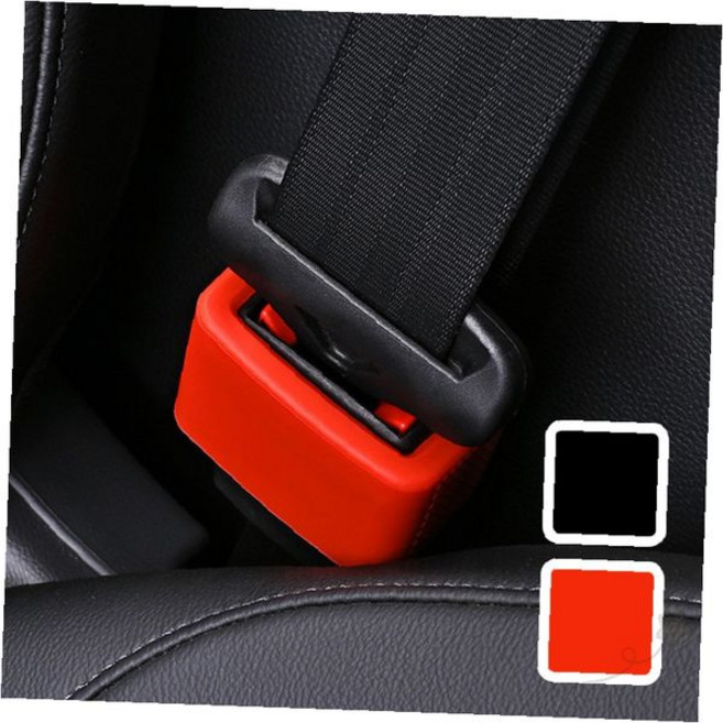 차량 탑승 안전 벨트 버클 연장 고정 보호 커버 홀더 클립 장치 두개입, 1개, 01벨트버클홀더-블랙