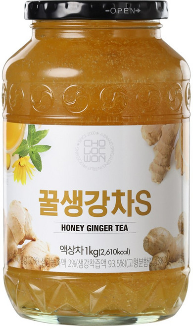 초록원 꿀생강차 S, 1kg, 1개입, 1개