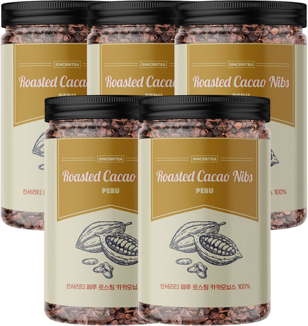 신서리티 페루 로스팅 카카오닙스, 5개