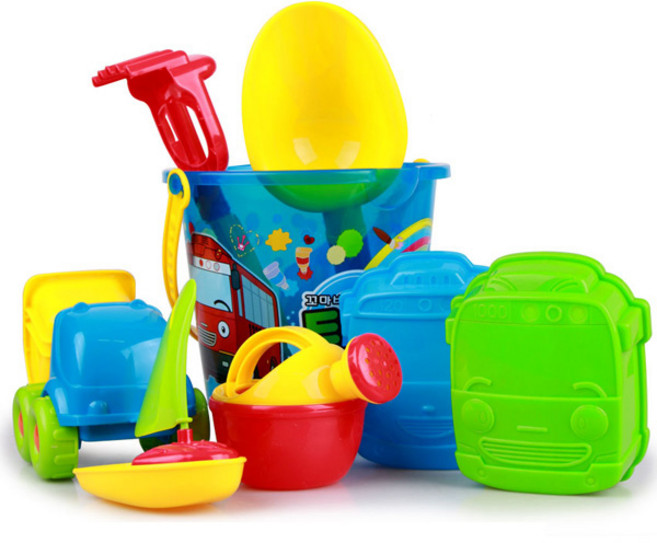 타요 바구니 모래놀이 세트 / 물놀이 흙놀이 소꿉놀이, 1개