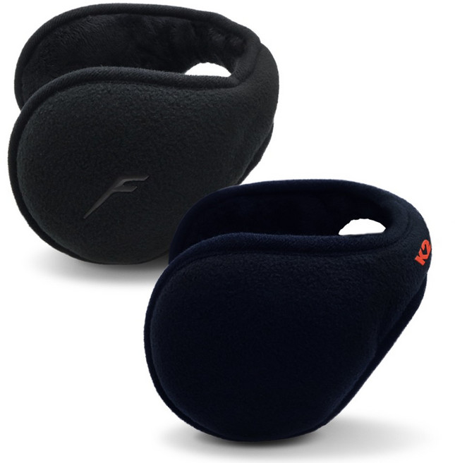 K2 SAFETY 심플 방한 귀마개 + 프로스펙스 겨울 귀도리 세트