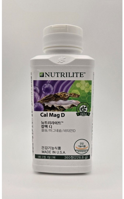 암웨이 칼맥 디 멀티비타민 무기질, 360정, 1개