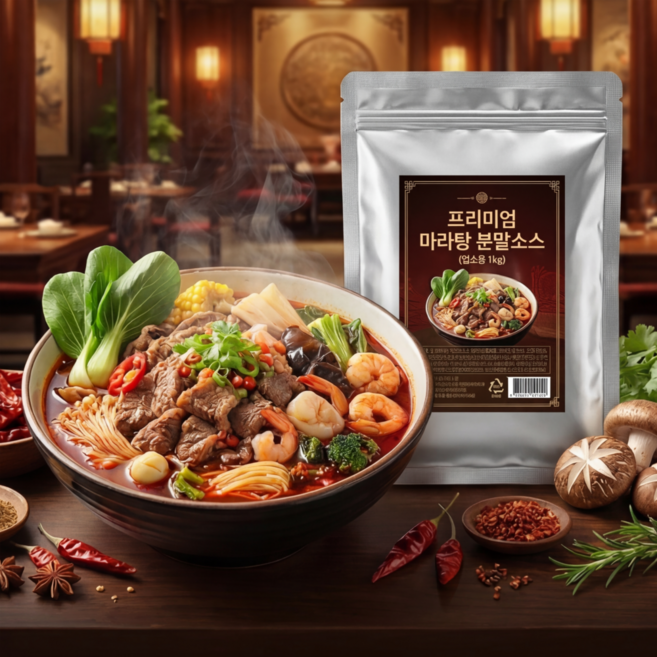 노사천 대용량 마라탕 분말 소스, 1개, 1kg