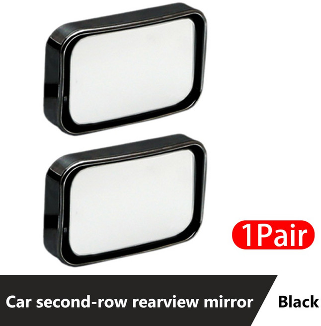SEAMETAL 2PCS 자동차 거울 광각 블라인드 스팟 미러 360 학위 조절 HD 백미러 액세서리 관찰, bla 2pcs