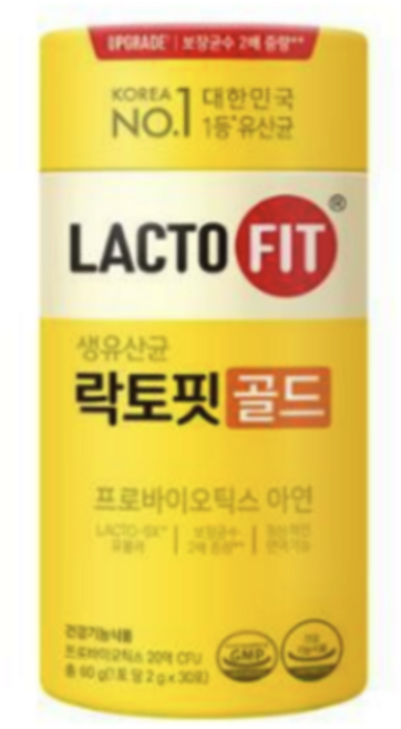 락토핏 골드 30포, 60g, 1개