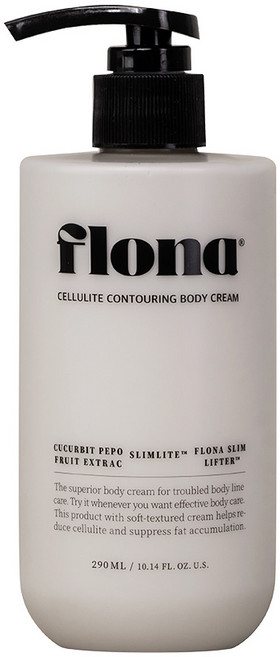 플로나 슬리밍 바디크림 셀룰라이트 컨투어링, 1개, 290ml