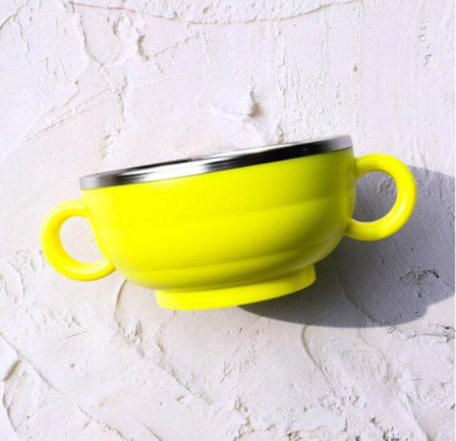 릴팡 티어제로 더볼 식기세척가능 스텐 양수볼 LF7100, LEMON (레몬), 1개