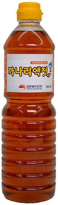 신안어담 까나리액젓 900ml / 1.8L / 5kg, 까나리액젓 5kg(4.2L), 1개