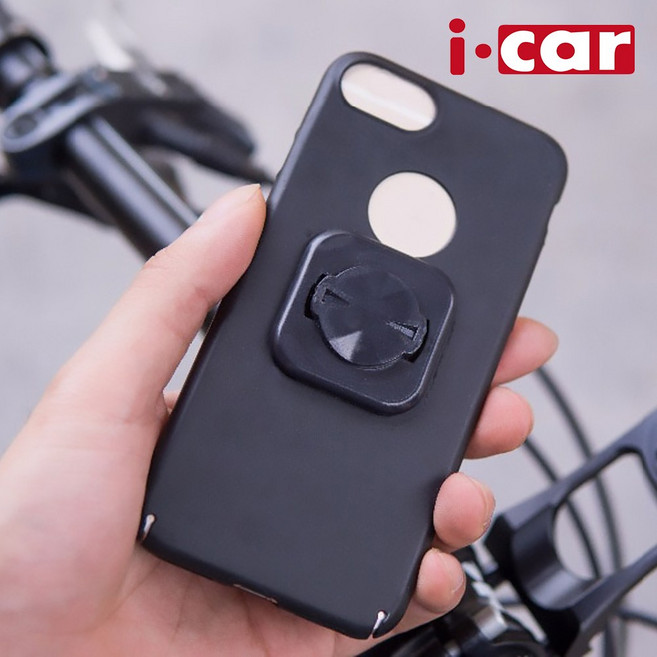 고프로 마운트 자전거 브라켓 콕핏, 1개, 03_스티커형 마운트(수컷)