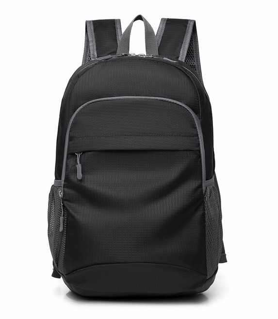 新款尼龍雙肩包戶外揹包可摺疊書包大容量男女輕便登山包旅遊