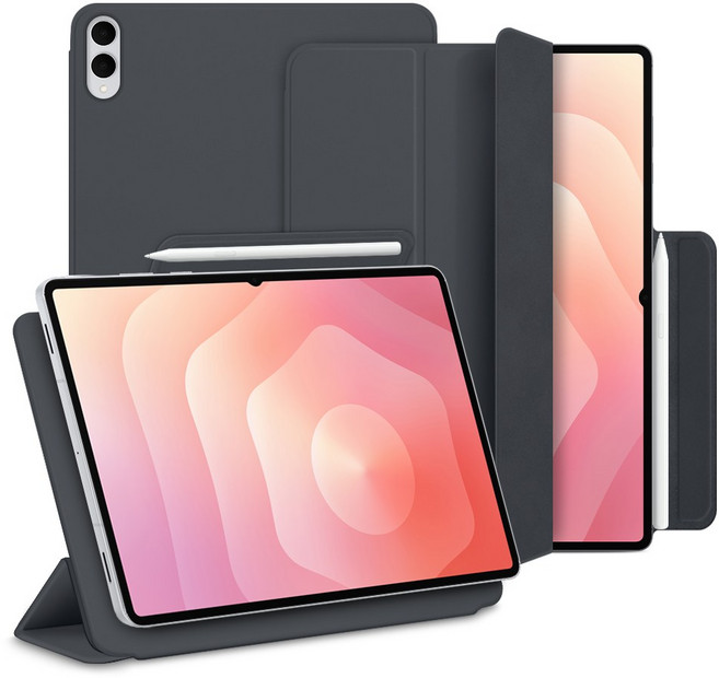 뷰씨 폴리오 커버형 케이스, 차콜그레이