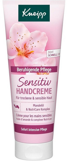 Kneipp 크나이프 센서티브 핸드크림 아몬드 블라썸, 2개, 75ml