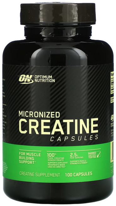 옵티멈뉴트리션 크레아틴 2500mg 캡슐, 100정, 1개