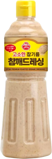 오뚜기 고소한 참기름 참깨 드레싱, 1개, 960g