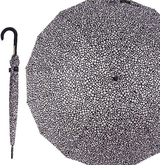 비가와 프리미엄 고급 대형 장마 태풍 튼튼한 꽃무늬 장우산 16K