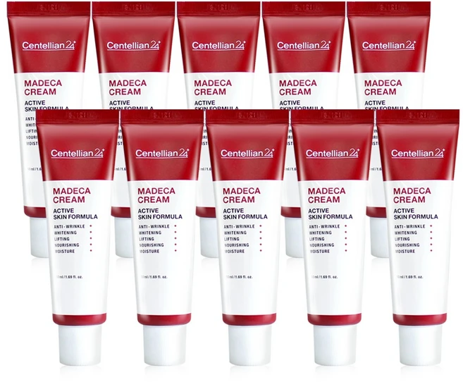 동국제약 마데카 크림 시즌5, 10개, 50ml - 쿠팡