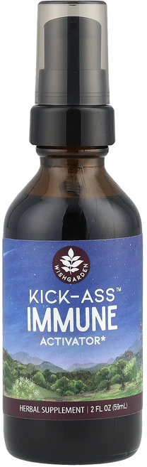 건강에 좋은영양제 WishGarden Herbs Kick-ass™ 면역 강화 액티베이터 59ml(2fl oz) 지금구입하세요 곧품절되요, WishGardenHerbsKickass면역강화액티베이, 1개, 59ml - 쿠팡