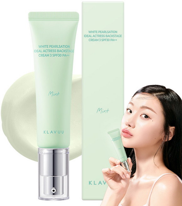 클라뷰 화이트 펄세이션 아이디얼 액트리스 백스테이지 크림 30ml, 03 민트, 1개