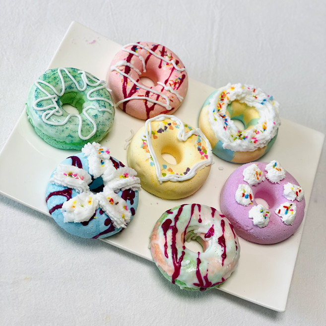 (제작영상 포함) SOOP 도넛배쓰밤 DIY 만들기세트-집에서 하는 원데이클래스, 127g