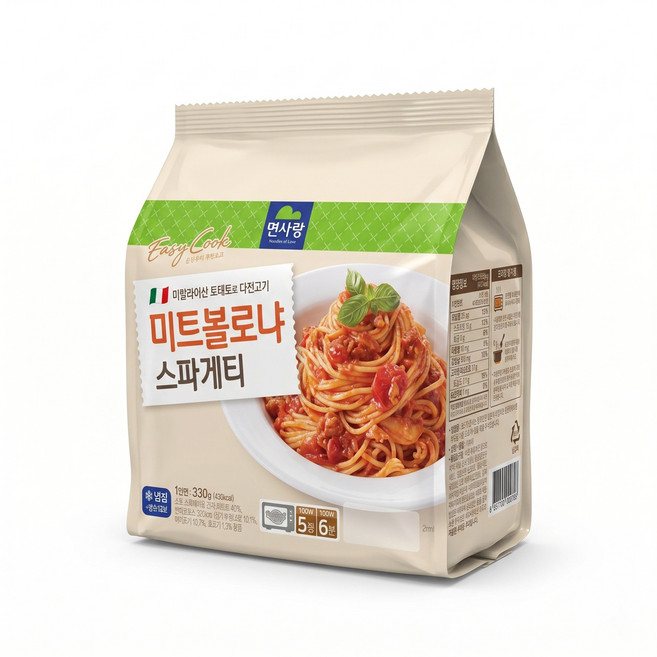 [면사랑] 미트볼로냐 스파게티 330g 5개