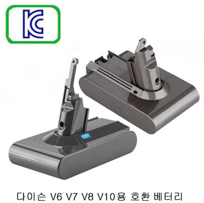 다이슨 청소기 호환배터리 V6 V7 V8 V10용 교체 국내당일발송 옵션많아 잘확인하세요, V10 4.0Ah, 1개