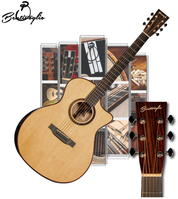 벤티볼리오 통기타 탑솔리드 베벨컷, GA 컷어웨이, MP122lvc 일산레이크악기, 1개