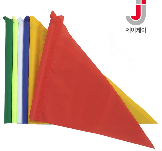 제이제이 빨강색 삼각측량깃발, 1개