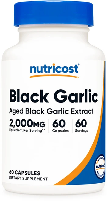 뉴트리코스트 흑마늘 2000MG 캡슐 60정 1병, 1개 - 쿠팡