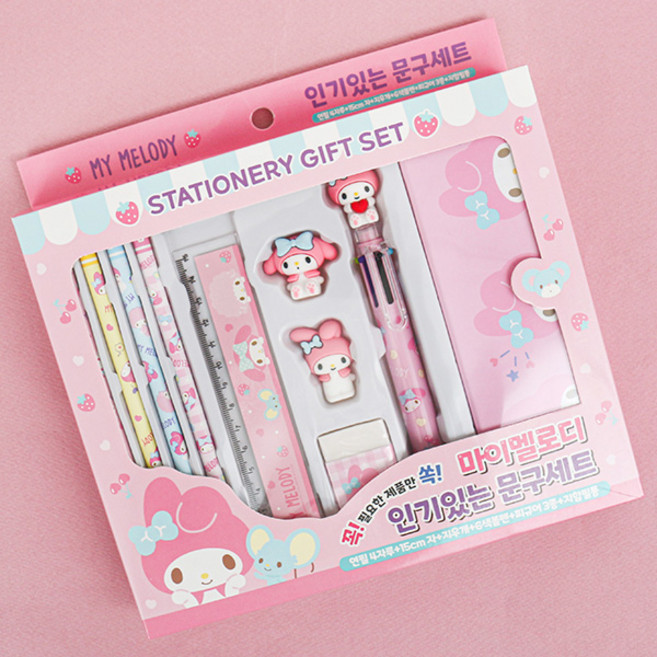 마이멜로디 문구세트-인기있는 48333, 1세트, 마이멜로디-S0039