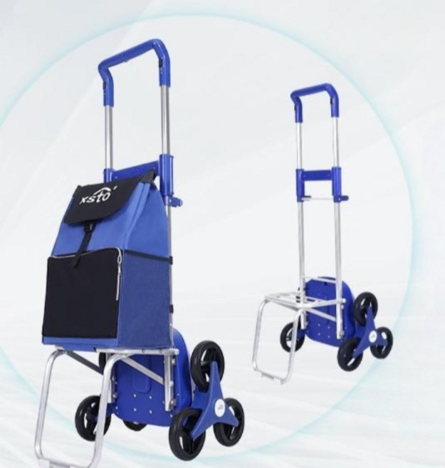 전동 계단 리프트 카트 운반 장바구니 대차 택배 화물 수동지게차 구르마 핸드카 내하중, 1개, 전동 계단 오르기 장치 (2 1년 보증)