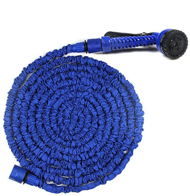 [소소마루] 3배 늘어나는 주름 엉키지않은 세차 호스 15m 세차건 호스릴 농업용 TP0000BGS