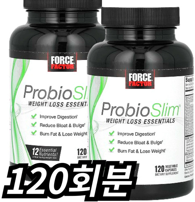 포스팩터 프로바이오슬림 캡슐, 240정, 1개, 120회분
