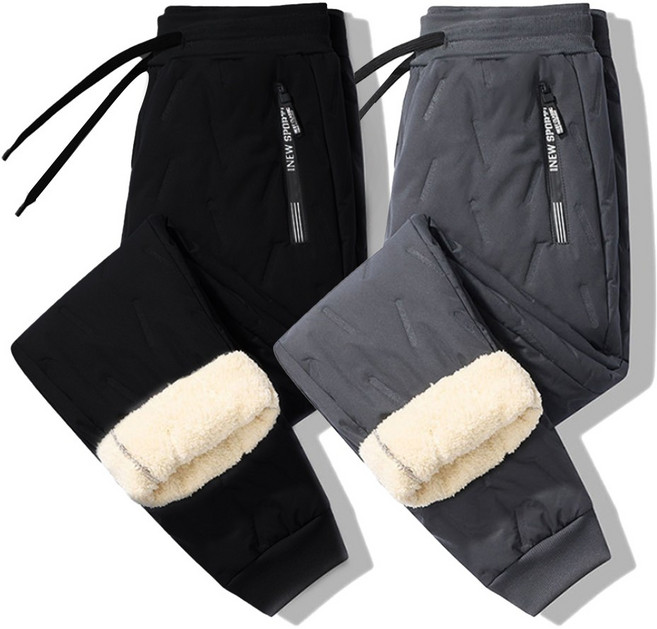 [울트라 융 패딩바지] 기모 퀼팅 안감 융 털 겨울 한파 보온 발열 겨울운동 조깅 조거팬츠